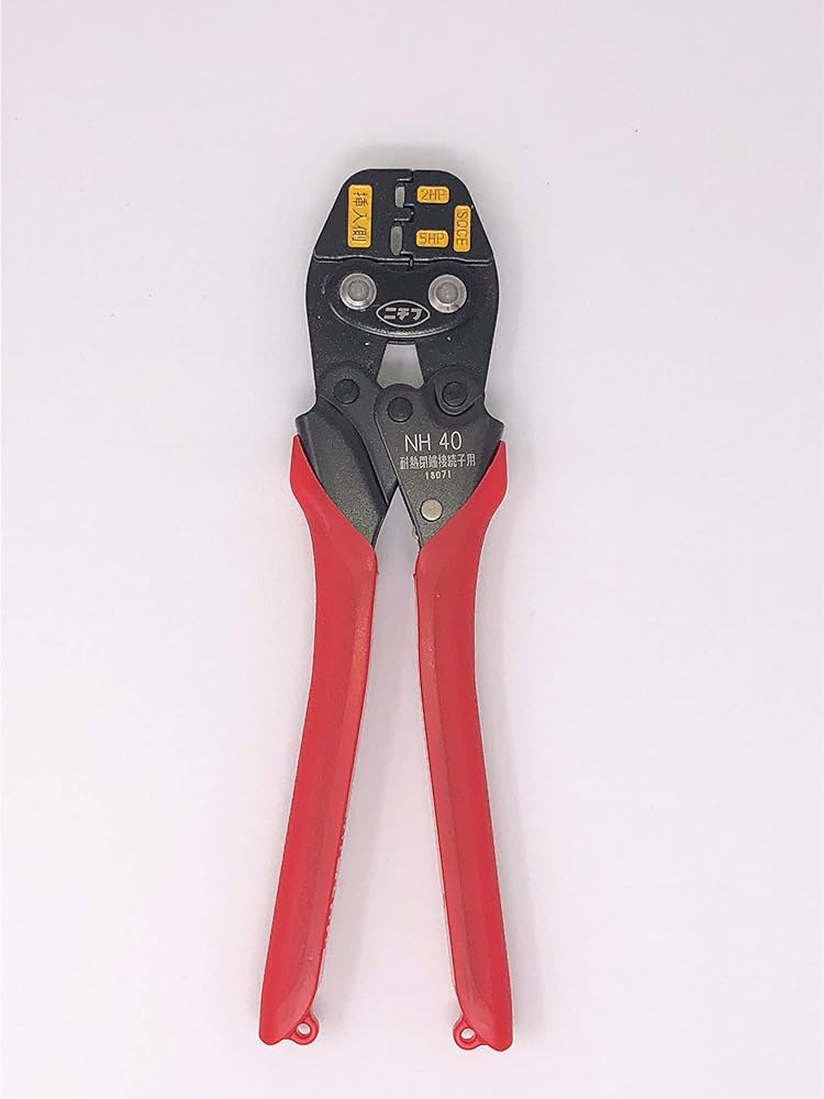 ニチフ端子工業 圧着工具 全長235mm NH 1 8631 Amazon | ニチフ端子工業 圧着工具 全長235mm NH 1 | 圧着ペンチ